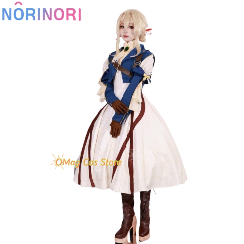 Violet Evergarden Dress - Halloween Kostuums Costumesa Violet Evergarden Cosplay