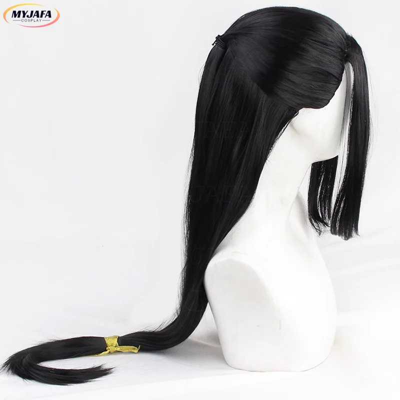 Anime Cosplay Long Black Hair - CyJin Guangyao Cosplay Pruik Jin Guang