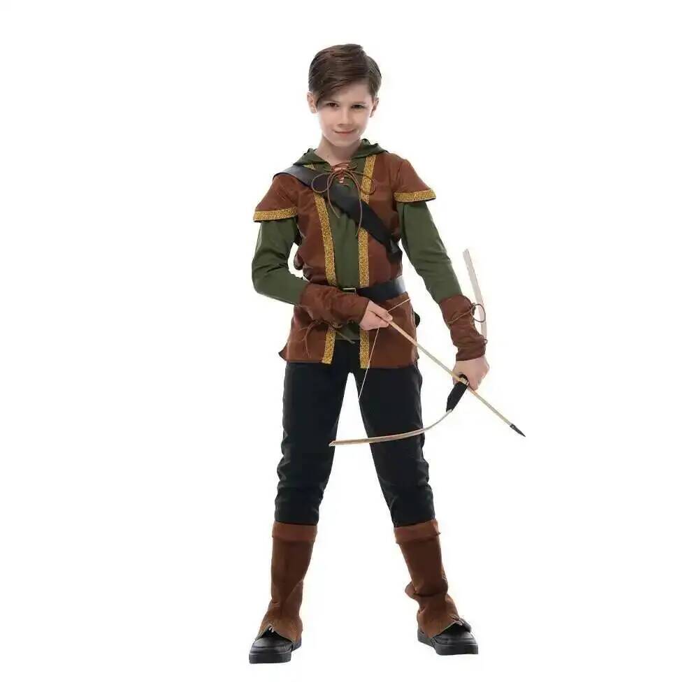 Cosplay Anime Boy - Jongens Snailify Kids Archer-kostuum Hunter-kostuum Robin