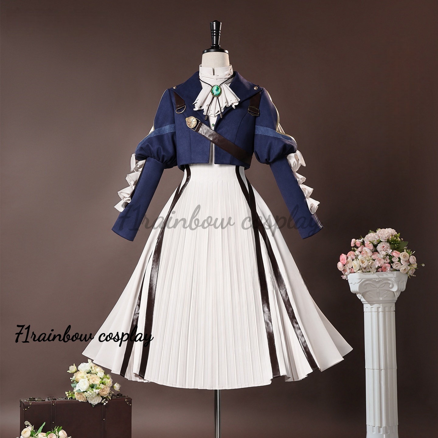 Violet Evergarden Dress - Anime Violet Evergarden Cosplay Kostuum Vrouwelijke