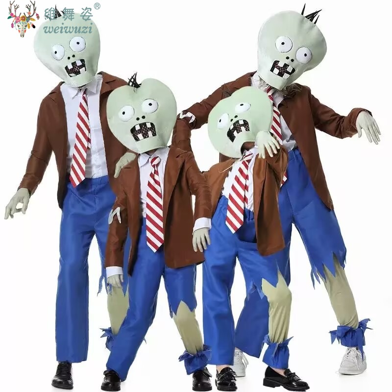 Anime Cosplay Outfit Ideas - Halloween Kostuum Familie Rollenspel Kostuum Zombie