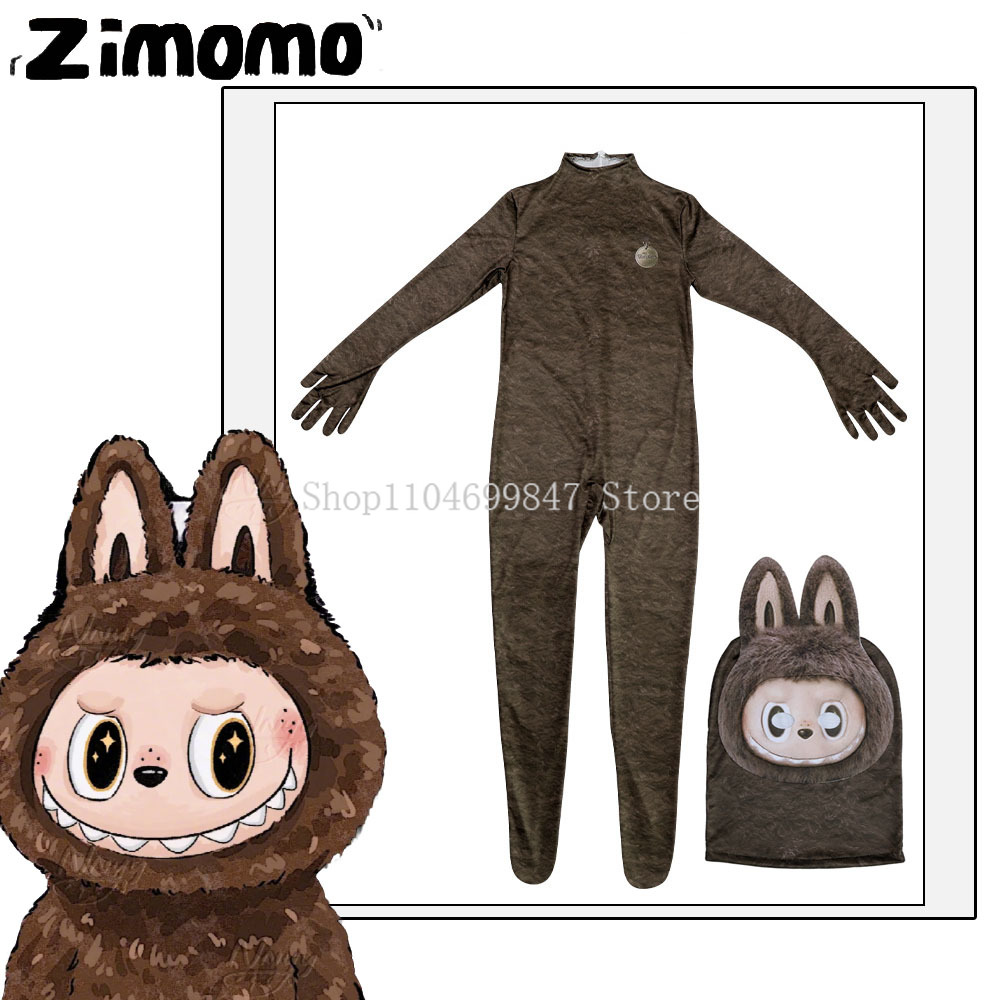 Cosplay Anime Boy - Cartoon Monster Zimomo Cosplay Kostuum Thema
