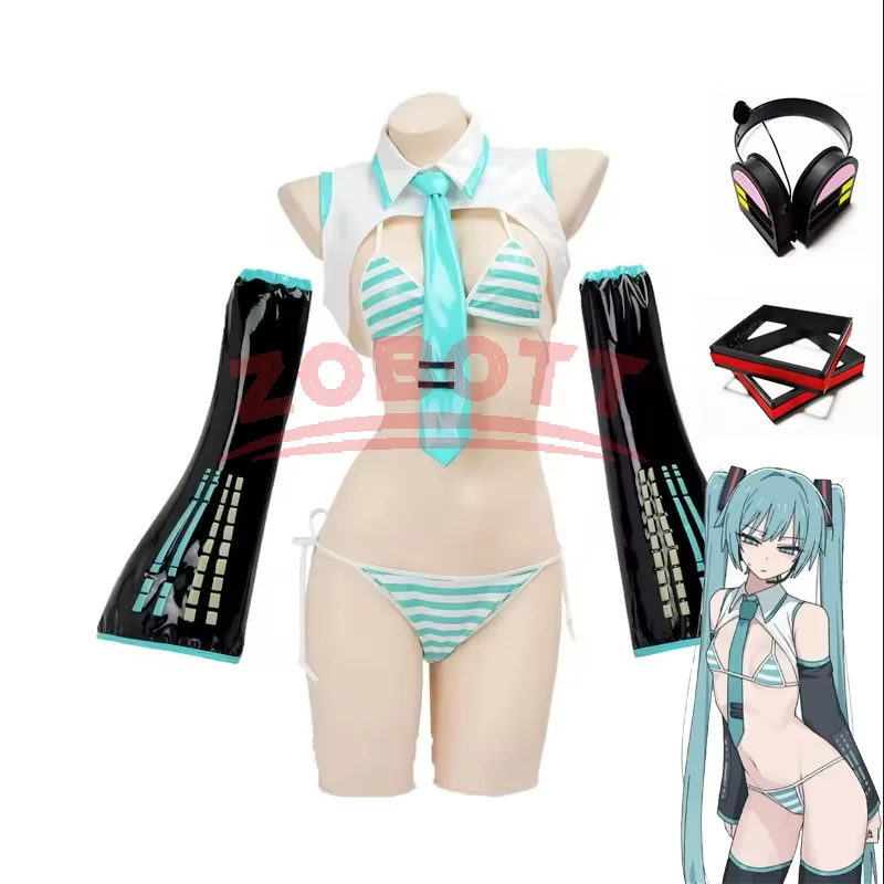 Anime Cosplay Miku - Game Miku Cosplay Miku Formulepakken Cosplay