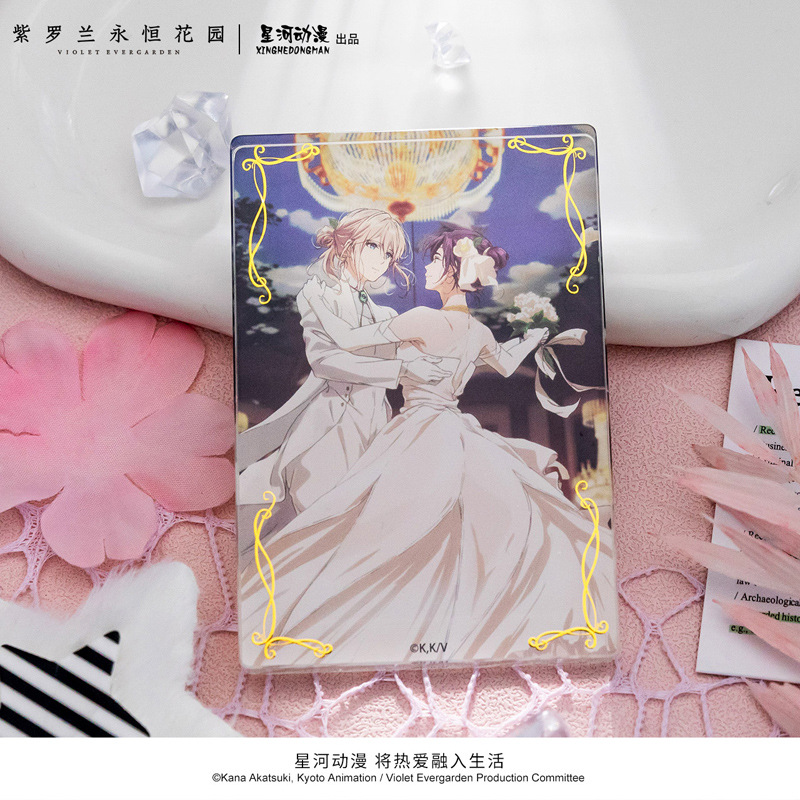 Violet Evergarden Dress - Violet Evergarden Cattleya Baudelaire Bloemversiering Bruidsjurk