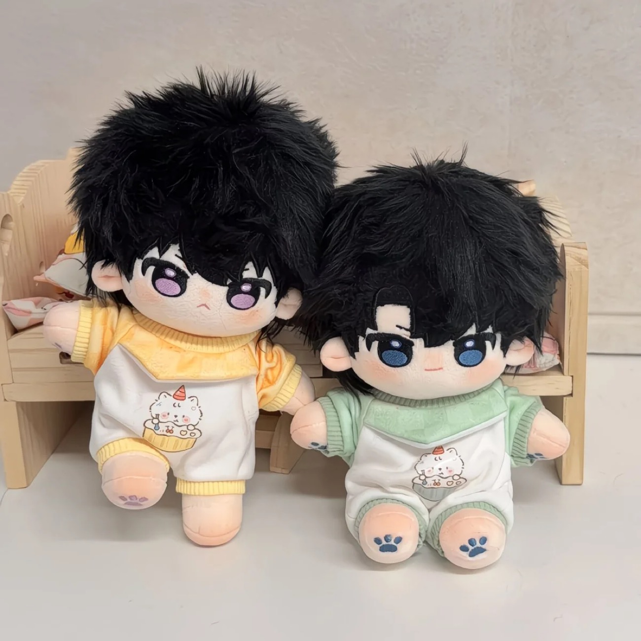 Cosplay Anime Boy - Vermomd als een schurk, katoenen pop