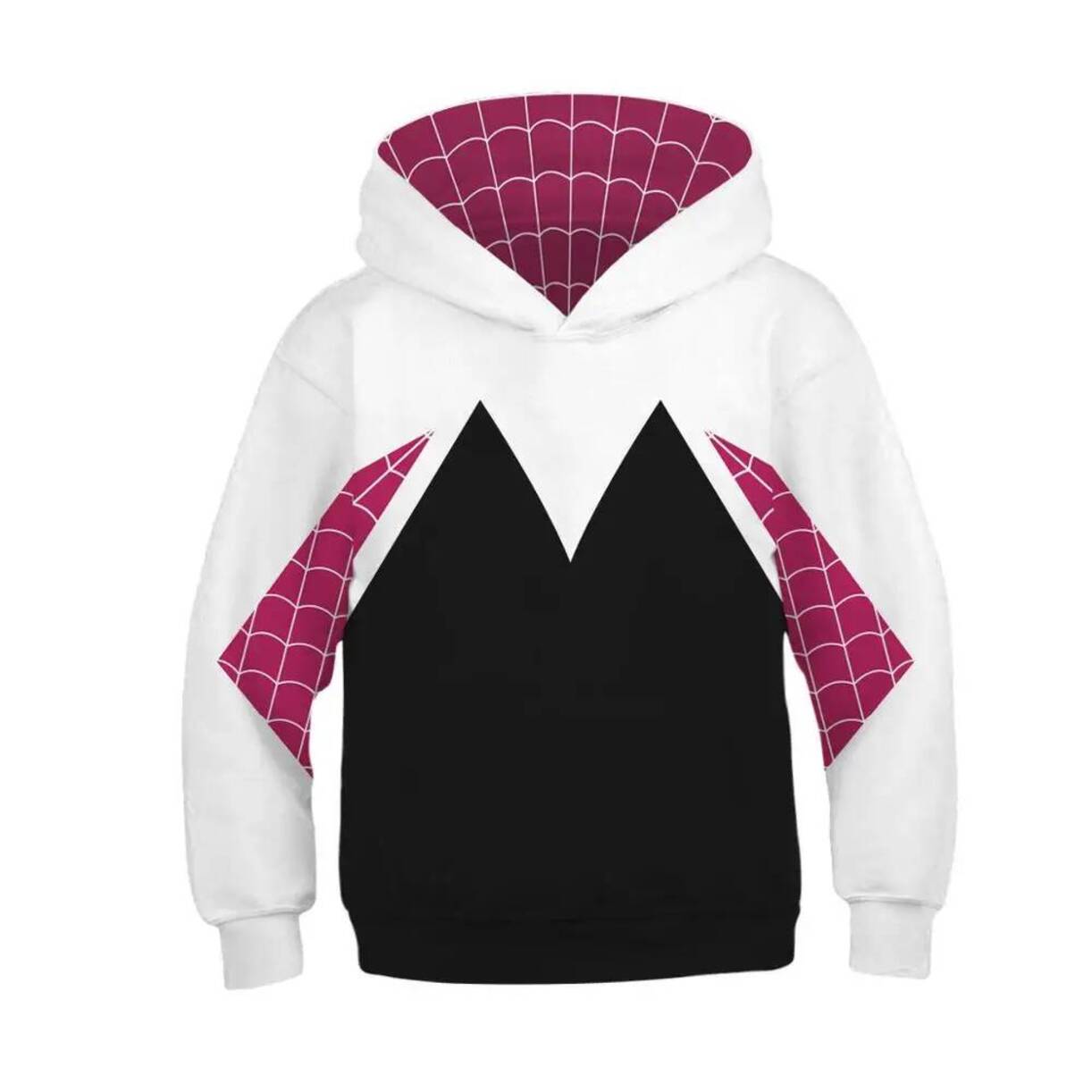 Cosplay Anime Boy - Kinderen Gwen Stacy Cosplay Kostuums Hoodie