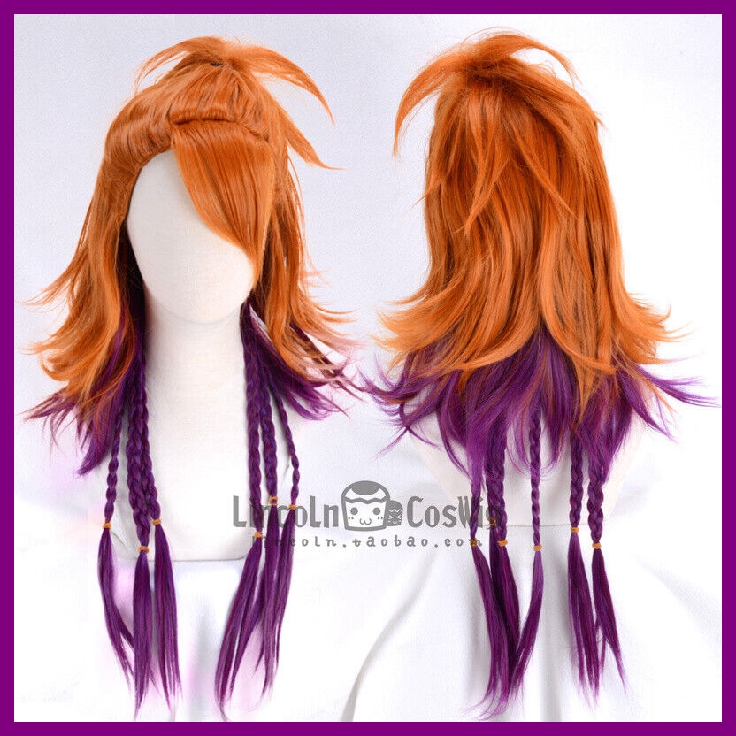 Anime Cosplay Long Black Hair - Anime Black Butler joker Cosplay Volledige