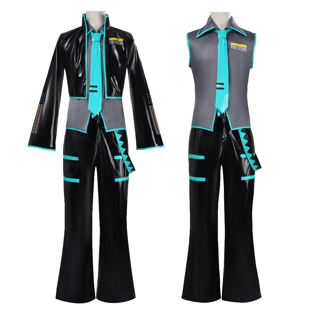 Anime Cosplay Miku - Anime Mikuo Mannelijke Versie Cosplay Kostuum