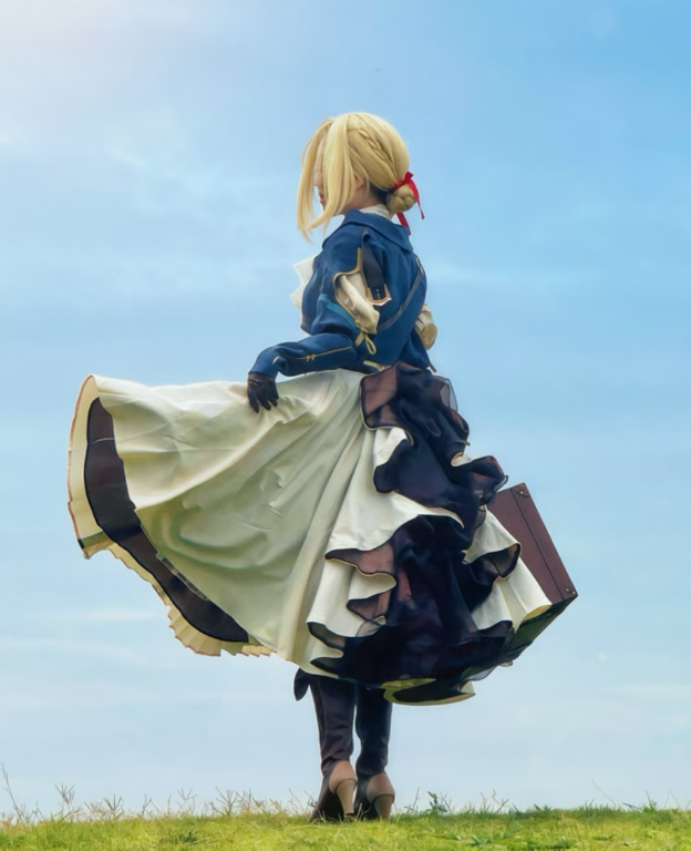 Violet Evergarden Dress - Violet Evergarden Cosplay Kostuum Anime Violet