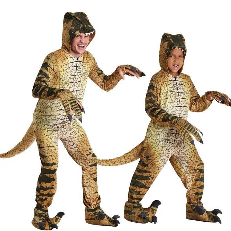 Cosplay Anime Boy - Dinosaurus Tyrannosaurus Kinderkostuums Volwassen Jongens Halloween