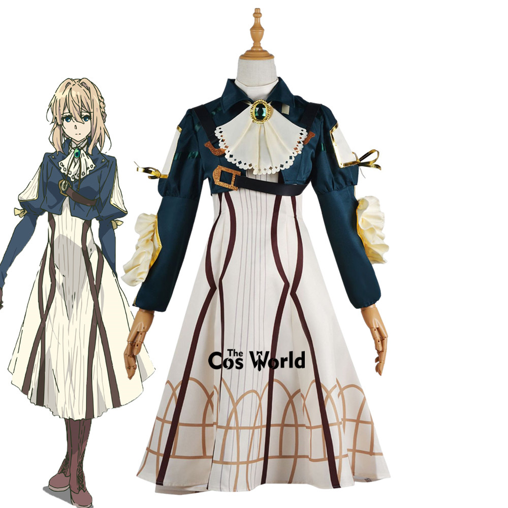 Violet Evergarden Dress - Violet Evergarden Jurk Uniform Outfits Anime