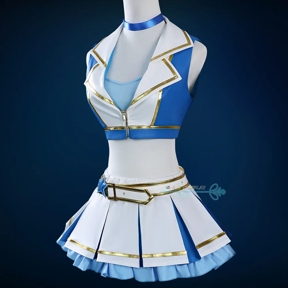 Re Zero Rem Wig - Halloween Carnaval Party Rollenspel Pruik Re: