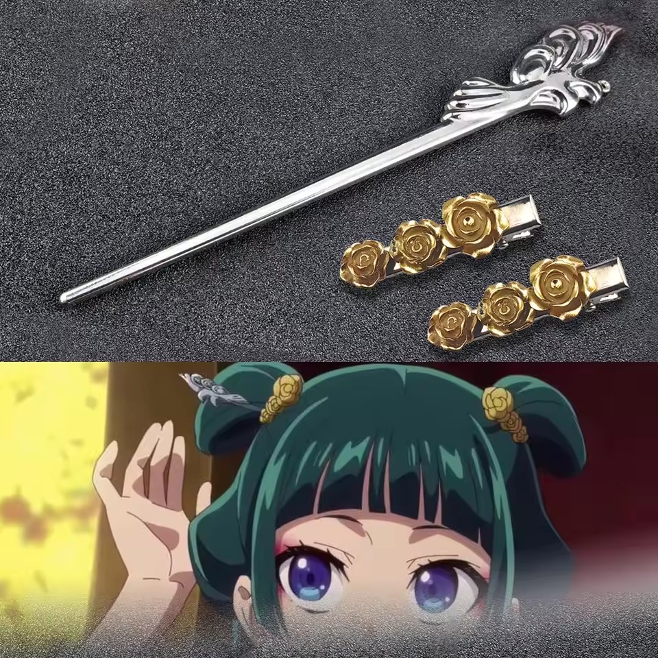 Anime Cosplay Shop - Apotheker Diaries Legering Haarspelden Anime Cosplay
