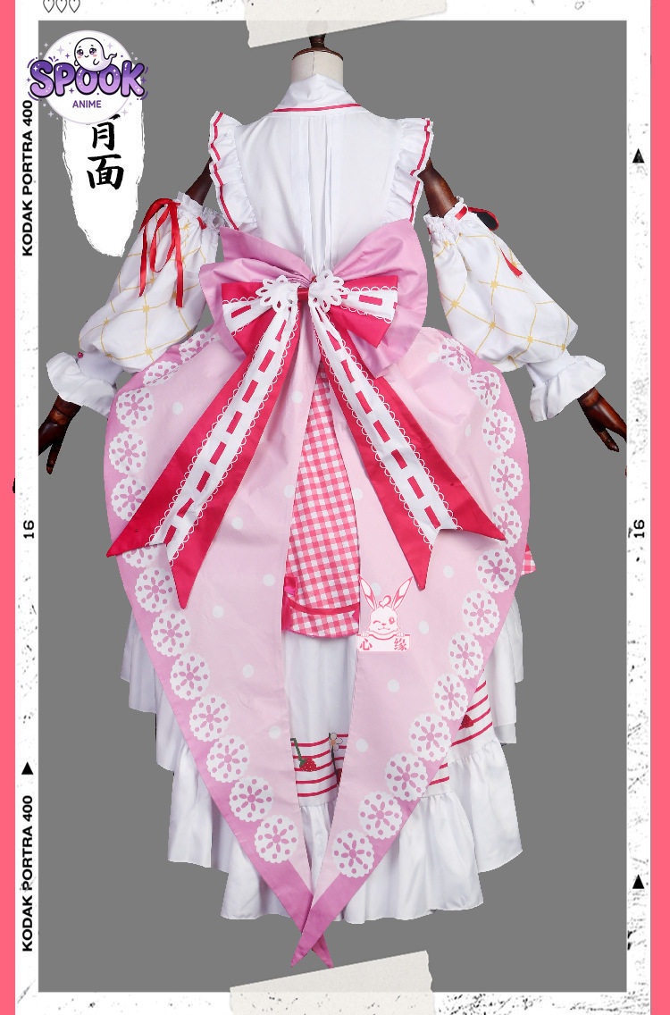 Strawberry Lolita Jurk 15e Ver - Anime Cosplay Miku recensie en prijs