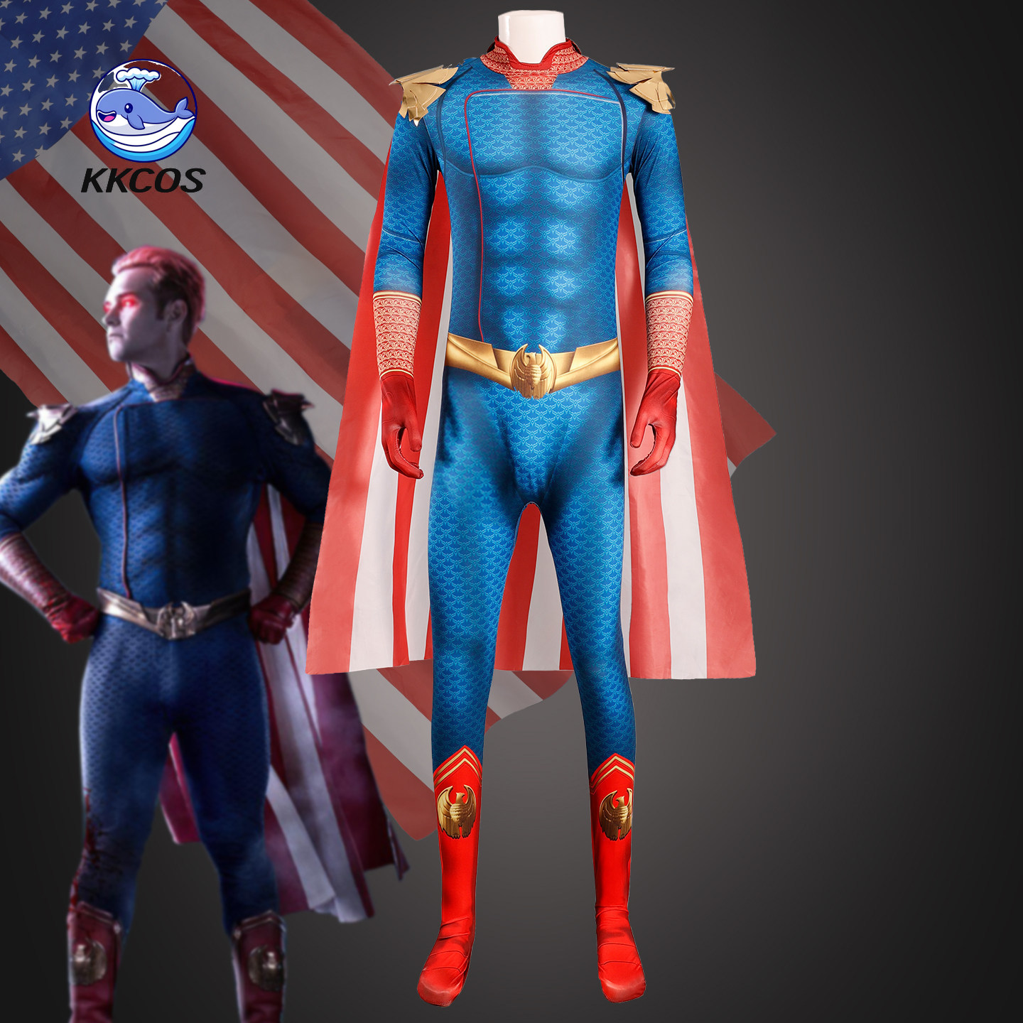 KKCos The Boys Homelander Cosp - Cosplay Anime Boy recensie en prijs