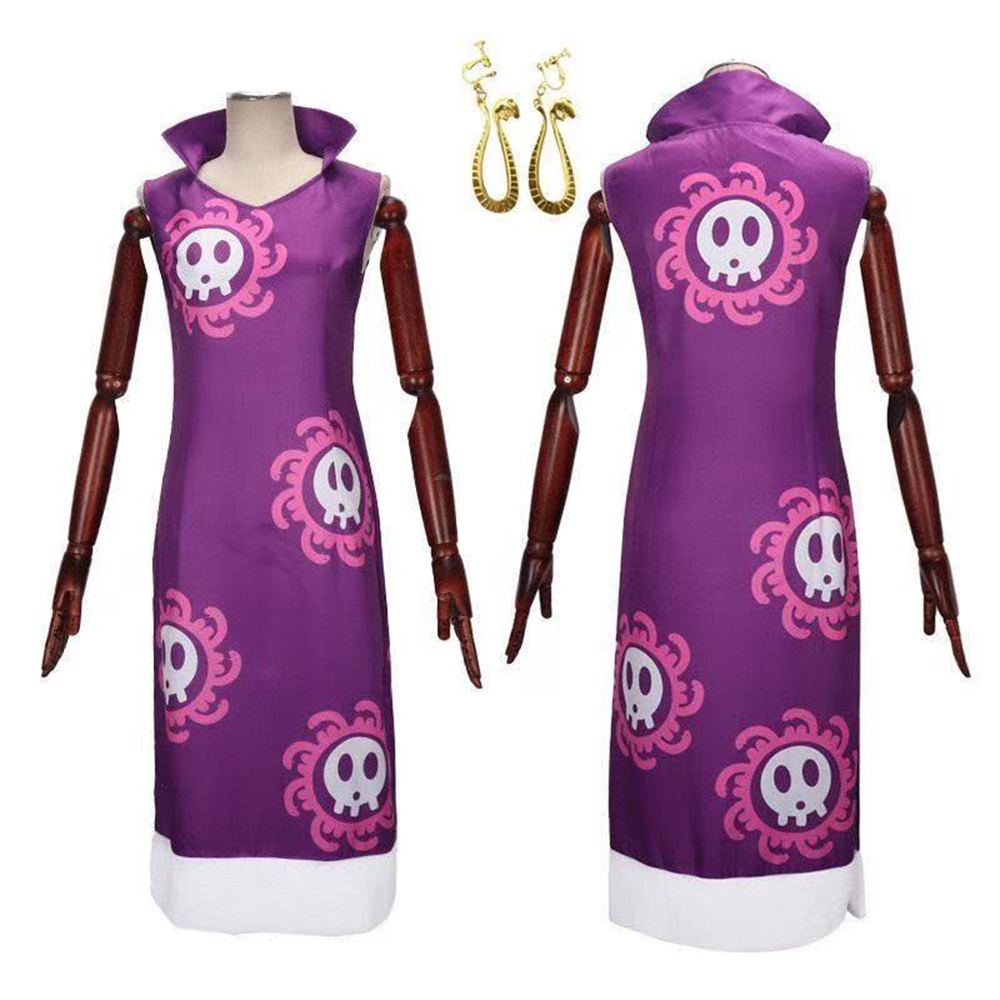 Anime Boa Hancock Cosplay Kost - Violet Evergarden Dress recensie en prijs