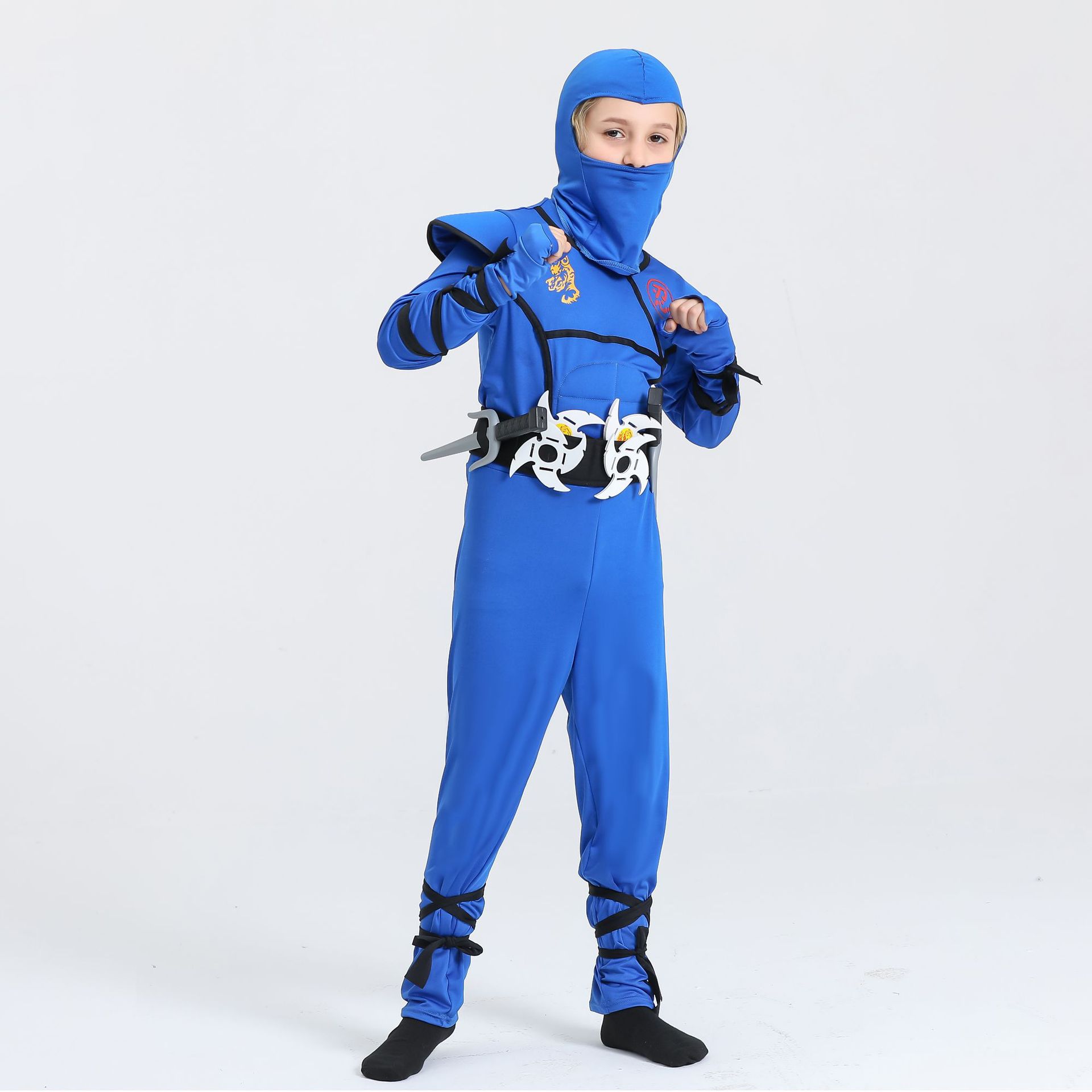 Ninja-kostuum voor jongens met - Anime Cosplay Outfit Ideas recensie en prijs