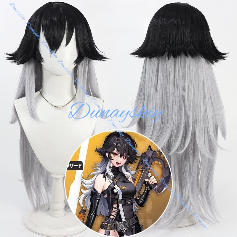 Nikke De Godin Victory K Cospl - Anime Cosplay Long Black Hair recensie en prijs