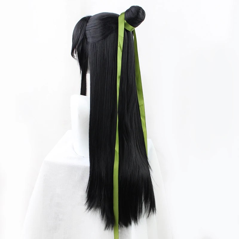 Anime Halloween-kostuumfeestpr - Anime Cosplay Long Black Hair recensie en prijs