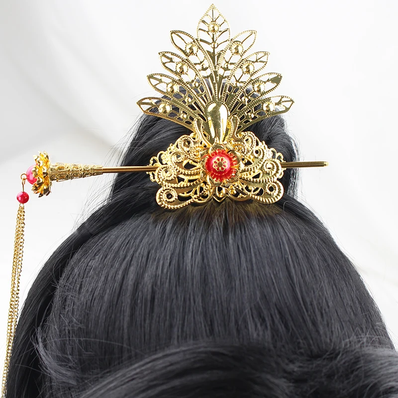 Anime Halloween-kostuumfeestpr - Anime Cosplay Long Black Hair recensie en prijs