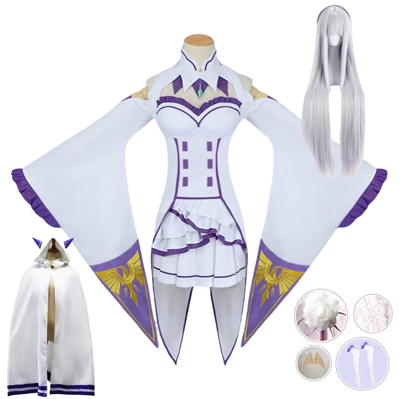 Emilia Cosplay Re Life in een  - Anime Cosplay Live recensie en prijs
