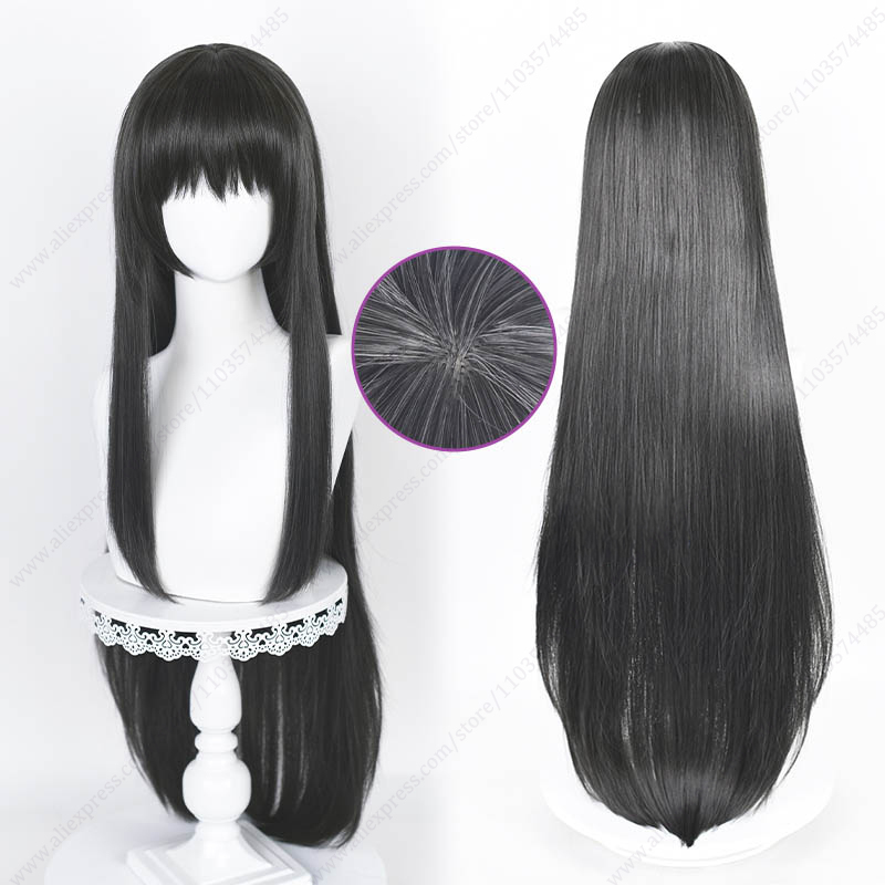 Akemi Homura 90Cm Lange Rechte - Anime Cosplay Long Black Hair recensie en prijs
