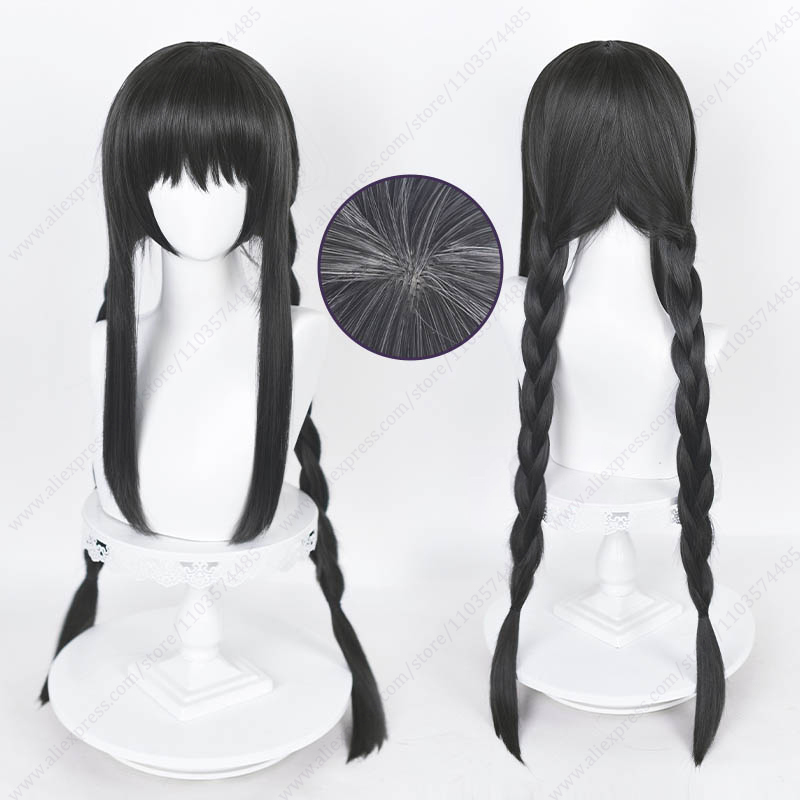 Akemi Homura 90Cm Lange Rechte - Anime Cosplay Long Black Hair recensie en prijs
