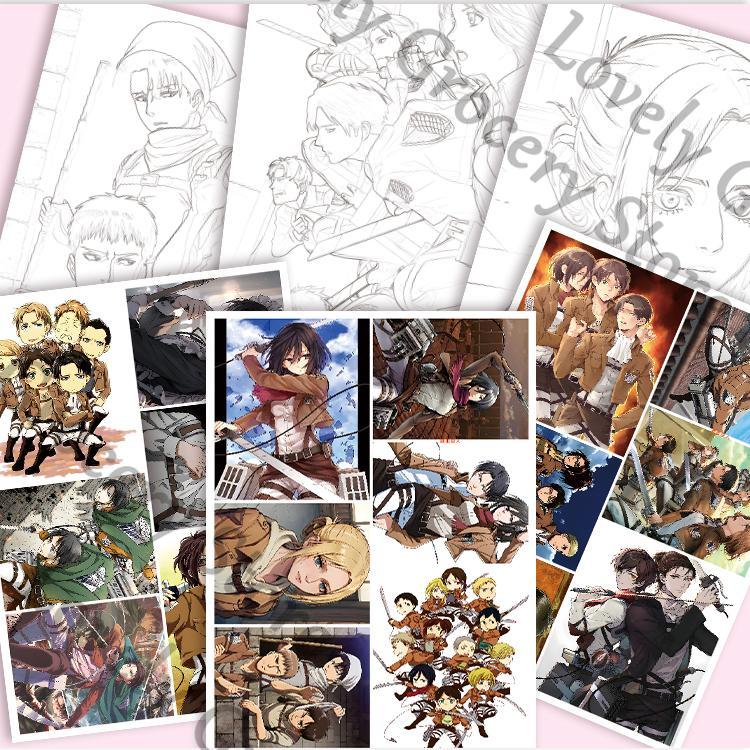 Anime Eren Jaeger Mikasa·Acker - Anime Cosplay Drawing recensie en prijs