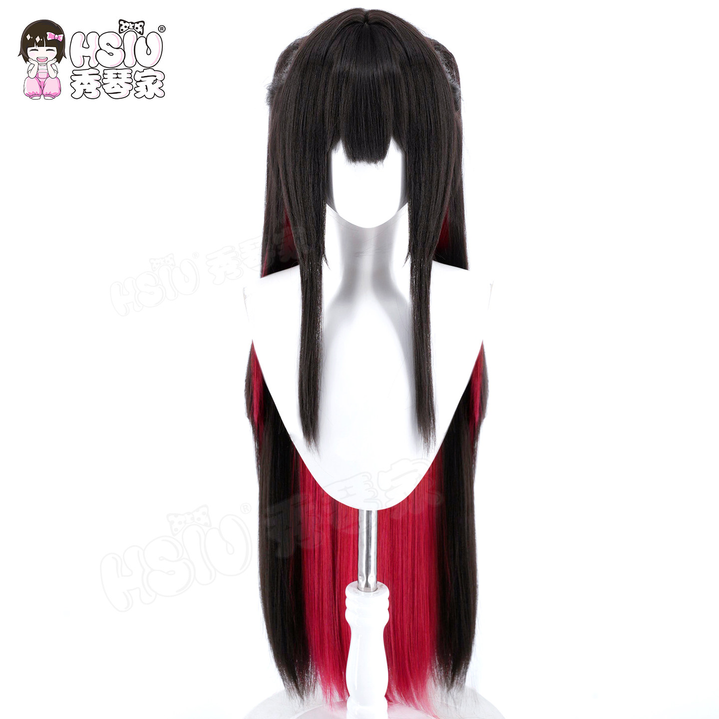 HSIU Game Azur Lane Hatsuzuki  - Anime Cosplay Long Black Hair recensie en prijs