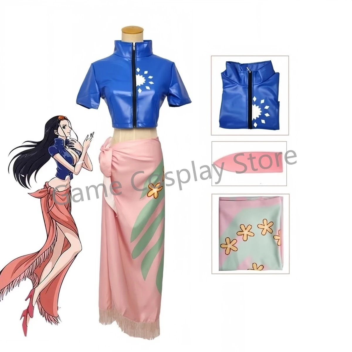 Nico Robin Cosplay Kostuum Jur - Violet Evergarden Dress recensie en prijs