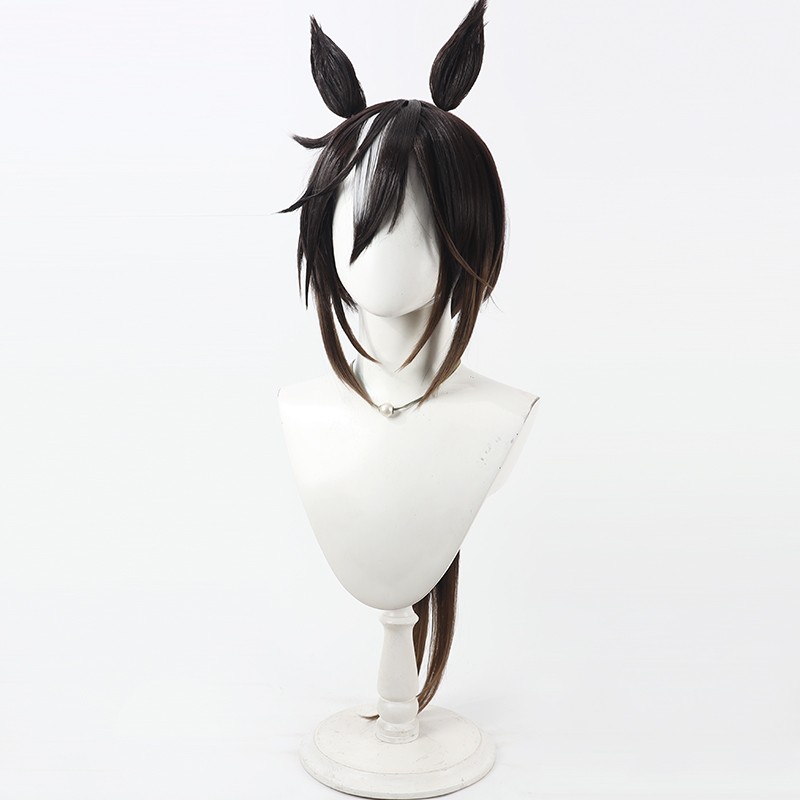 Umamusume Pretty Derby Stay Go - Anime Cosplay Long Black Hair recensie en prijs