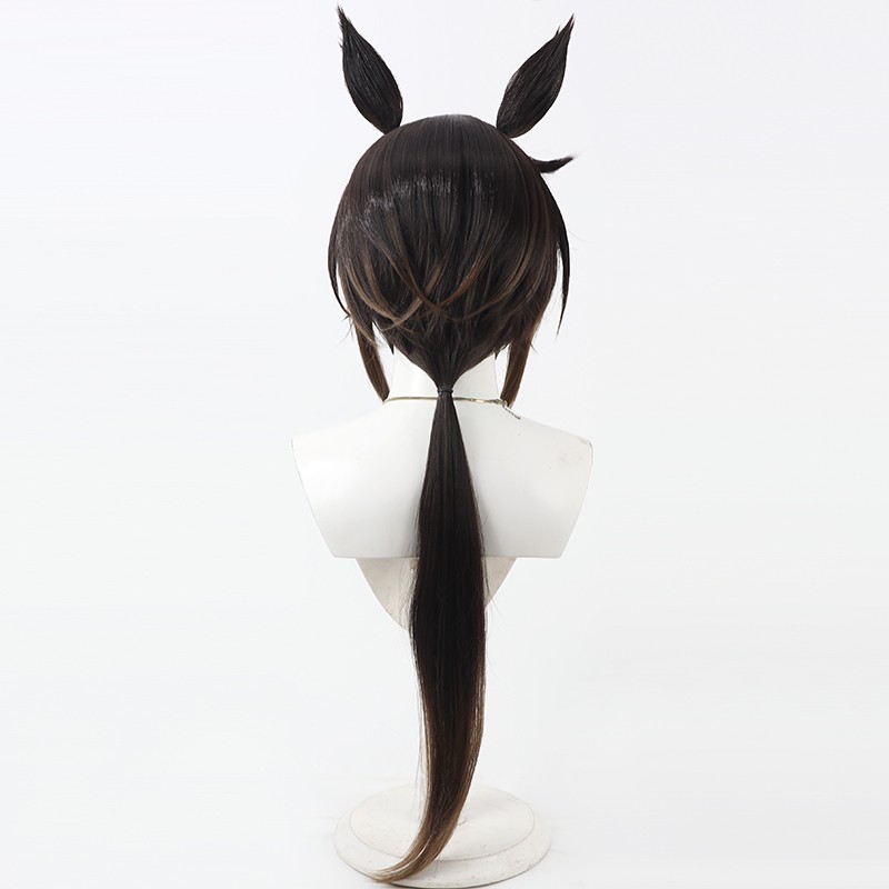 Umamusume Pretty Derby Stay Go - Anime Cosplay Long Black Hair recensie en prijs