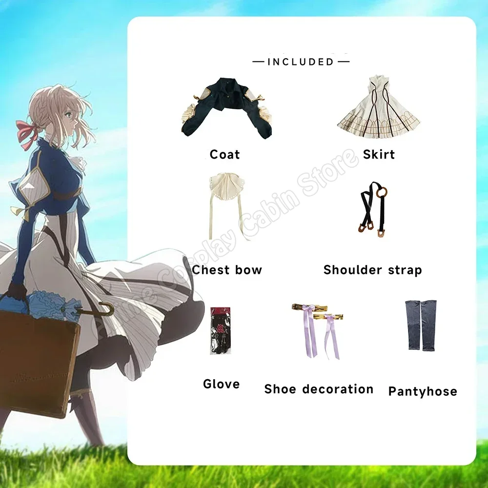 Anime Violet Evergarden Cospla - Violet Evergarden Dress recensie en prijs